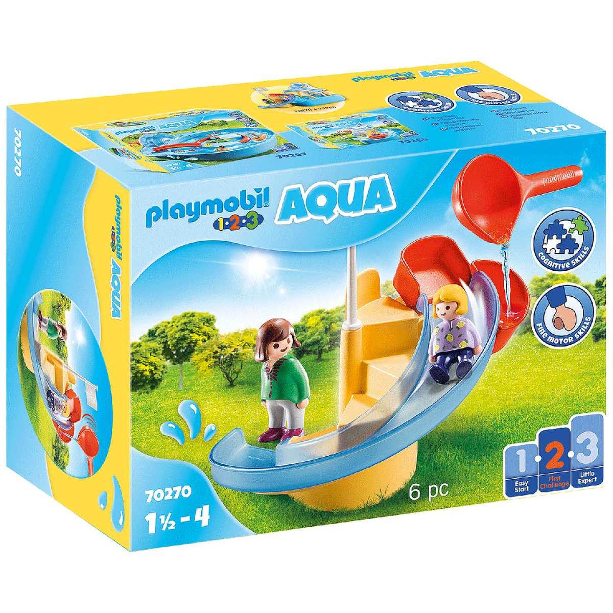 Playmobil 1.2.3 - Tobogán acuático - 70270 | Playmobil 123 | Toys"R"Us  España