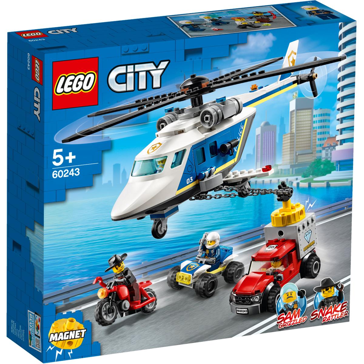 LEGO City - Policía: Persecución en Helicóptero - 60243 | Lego City | Toys"R "Us España