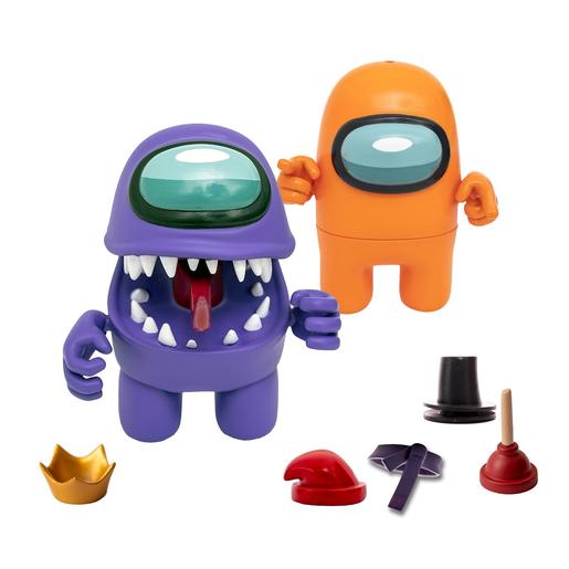 Among Us - Pack 2 figuras con accesorios (varios modelos) | Bizak | Toys"R" Us España