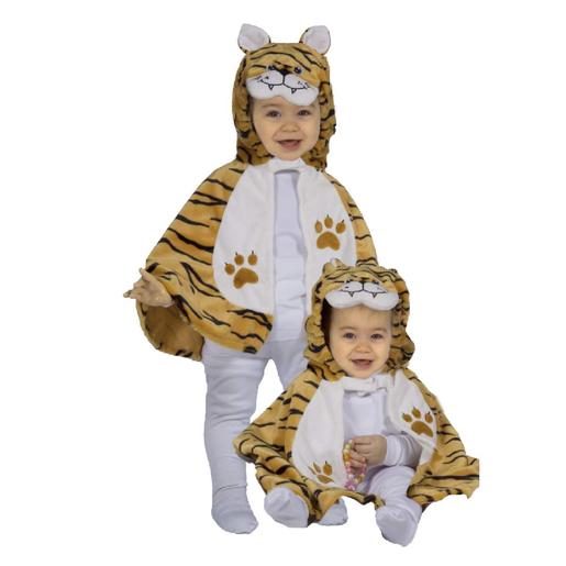 Disfraz capa tigre 0-4 meses, Halloween Disfraz Niño