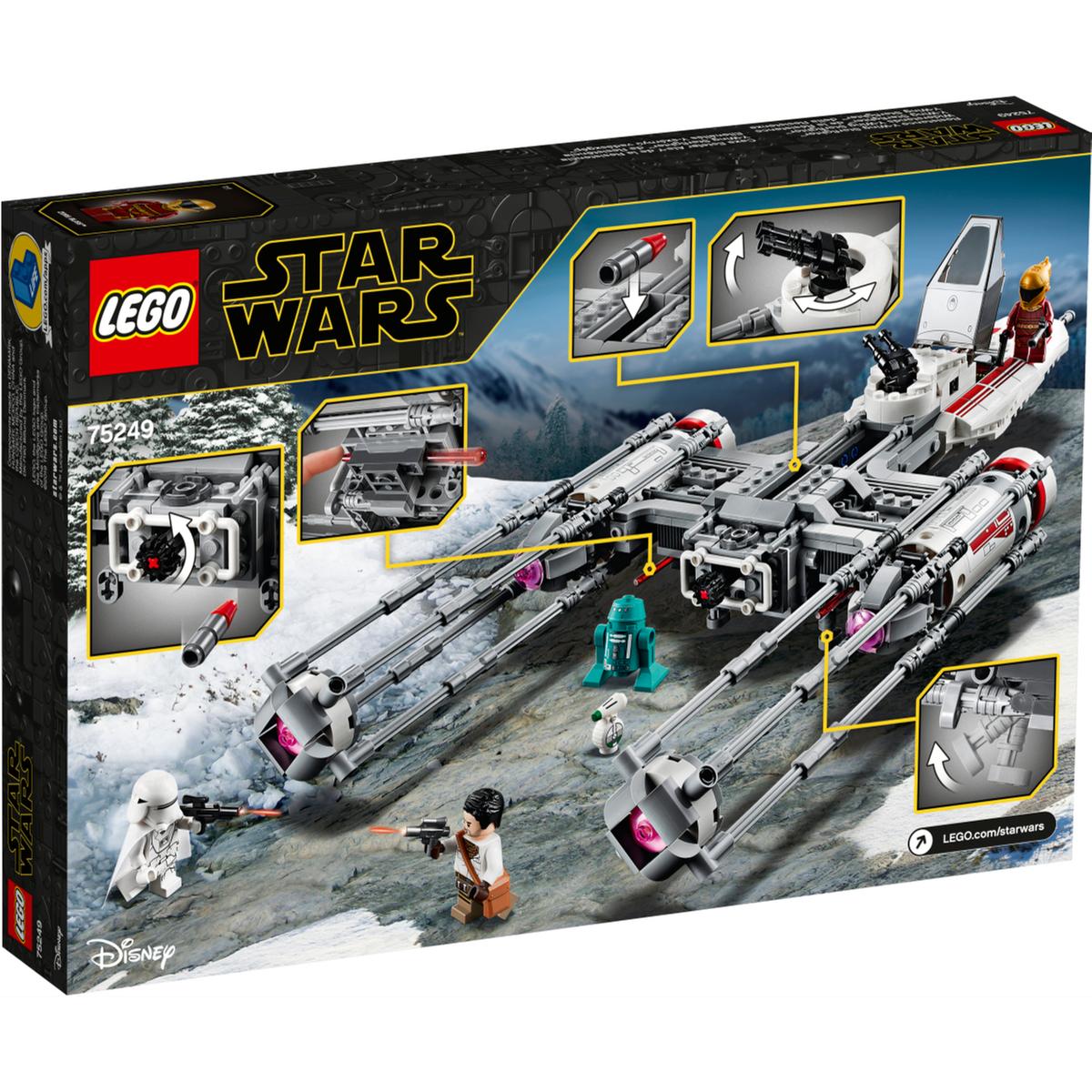 LEGO Star Wars - Caza Estelar Ala-Y de la Resistencia - 75249 | Lego Star  Wars | Toys"R"Us España