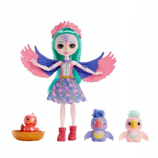 Mattel - Enchantimals - Enchantimals familia de loros muñecas con mascotas  y accesorios (Varios modelos) ㅤ | Enchantimals | Toys"R"Us España