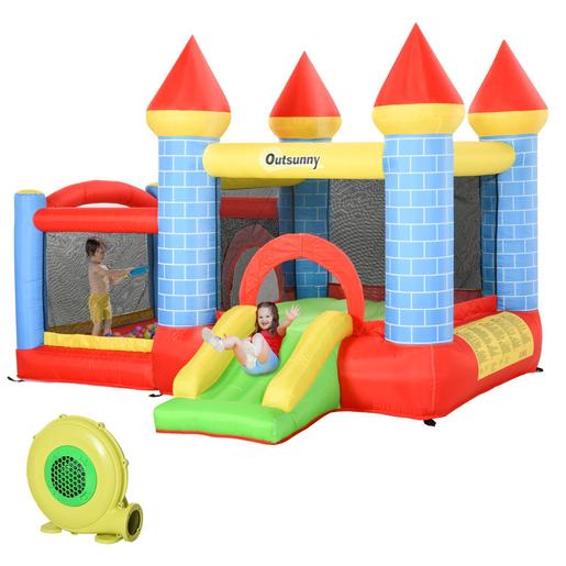 Outsunny - Castillo inflable infantil 4 en 1 | Castillos Hinchables |  Toys"R"Us España