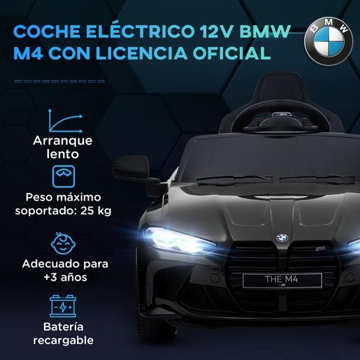 Homcom - Veículo a bateria infantil BMW M4 Preto