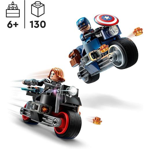 LEGO Superhéroes - Motos de Viuda Negra y el Capitán América - 76260