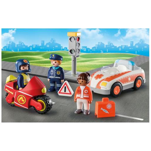 Playmobil - 1.2.3. Héroes del día a día - 71156 | Playmobil 123 | Toys"R"Us  España