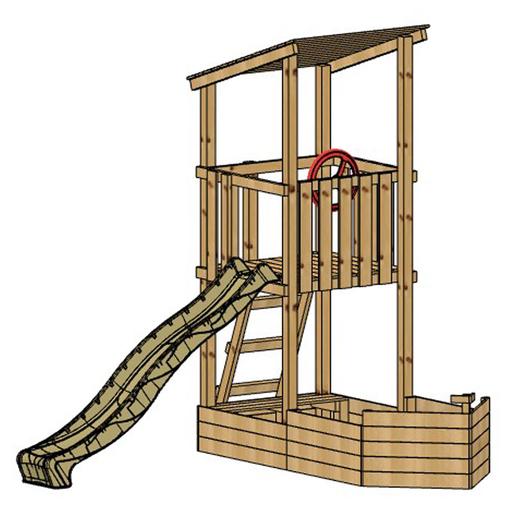 Parque juegos infantil de madera Nautilus L | Todo lo que quieres para  jugar en la calle | Toys"R"Us España