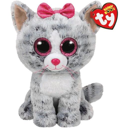 Beanie Boos - Kiki gato gris - Peluche 23 cm | null | Toys"R"Us España