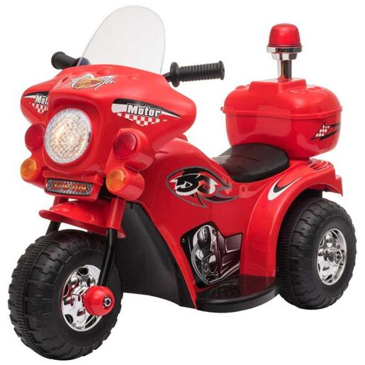 Homcom - Moto Eléctrica roja para niños con Música | Coches Una Plaza |  Toys"R"Us España