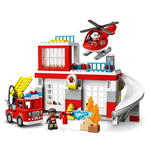 LEGO Duplo - Parque de bomberos y helicóptero - 10970 | Duplo Villa |  Toys"R"Us España
