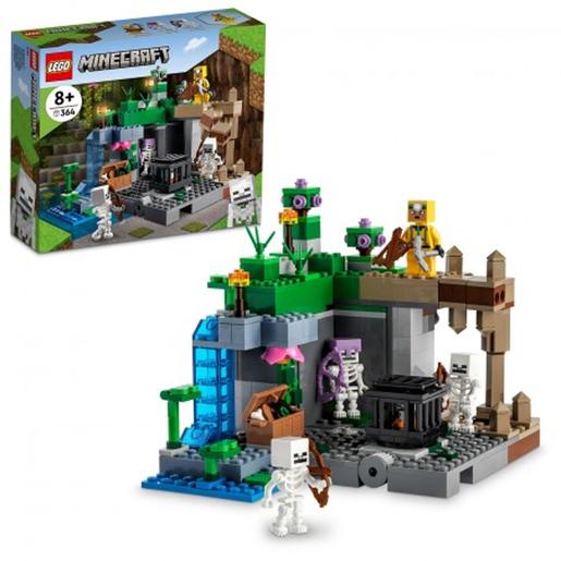 LEGO - Set de construcción mazmorra del esqueleto Minecraft con figuras y  funciones 21189 | Lego Minecraft | Toys"R"Us España