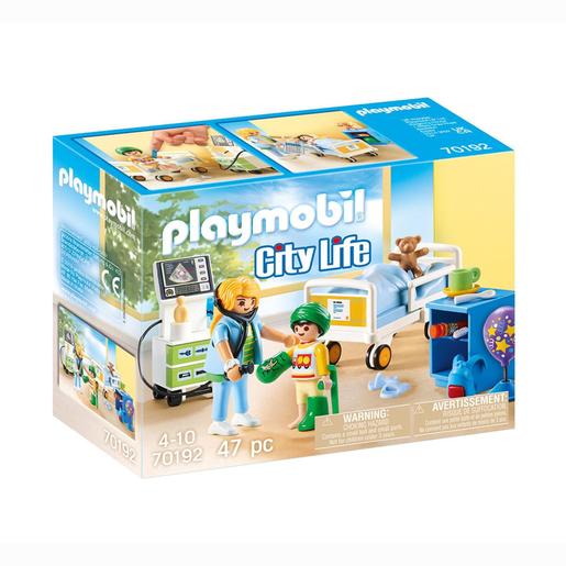Playmobil - Sala Hospital Infantil 70192 | City Life Vida En La Ciudad |  Toys"R"Us España