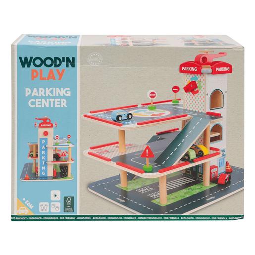 WoodnPlay - Garaje de madera 3 niveles | Imagination Discovery | Toys"R"Us  España