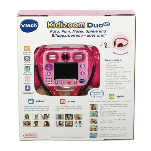 Vtech - Kidizoom Duo DX Cámara de Fotos Rosa | Kidicom | Toys"R"Us España