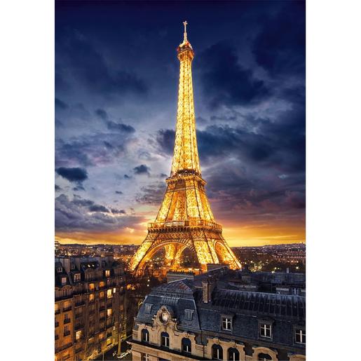 Clementoni - Puzzle 1000 piezas Torre Eiffel ㅤ