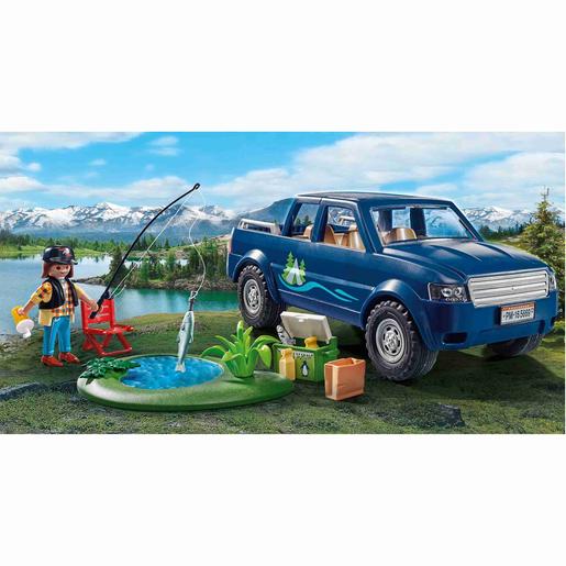 Playmobil - Set Outdoor Pesca al Aire Libre - 71038 | Diversion En Familia  | Toys"R"Us España