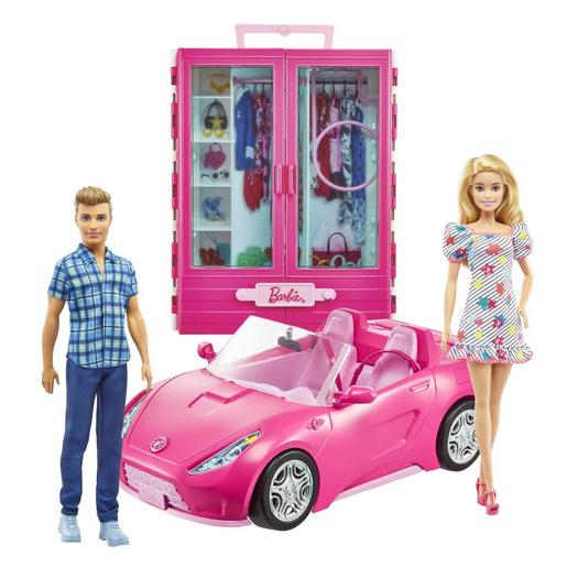 Barbie - Barbie y Ken con vehículo y armario | Vehiculos | Toys"R"Us España