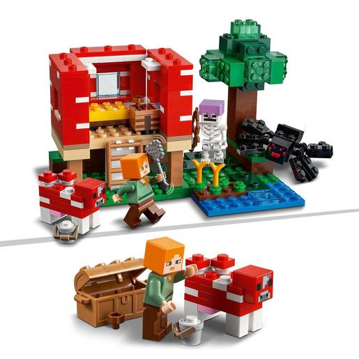 LEGO Minecraft - La Casa-Champiñón - 21179 | Lego Minecraft | Toys"R"Us  España