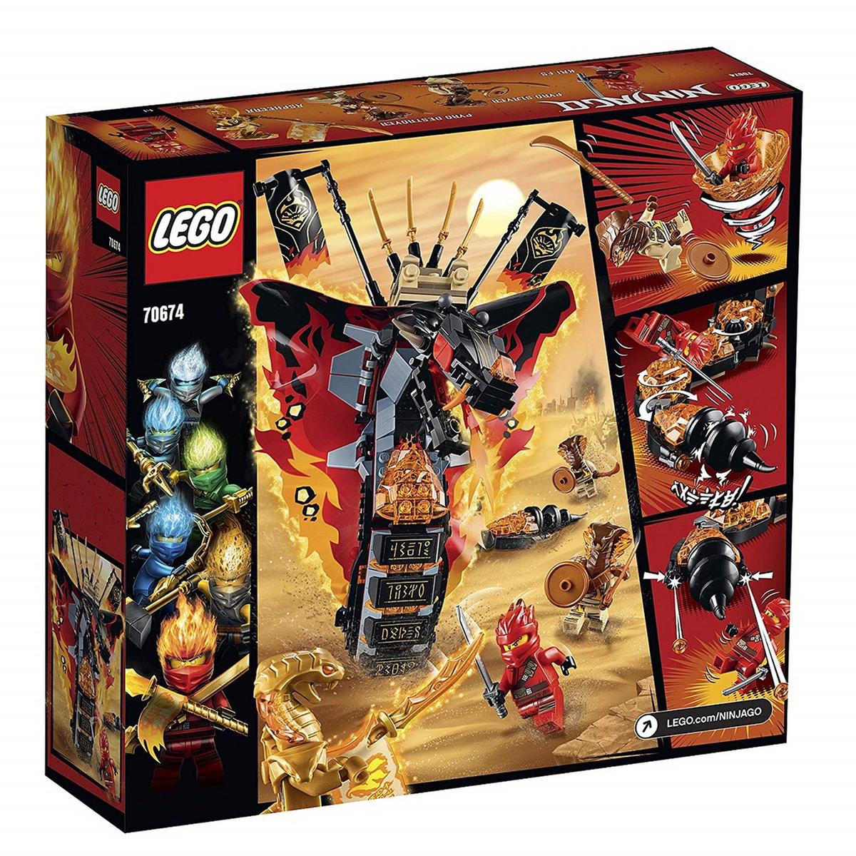 LEGO Ninjago - Colmillo de Fuego - 70674 | LEGO | Toys"R"Us España
