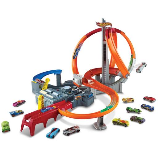 Hot Wheels - Pista de coches Spin Storm | Hot Wheels | Toys