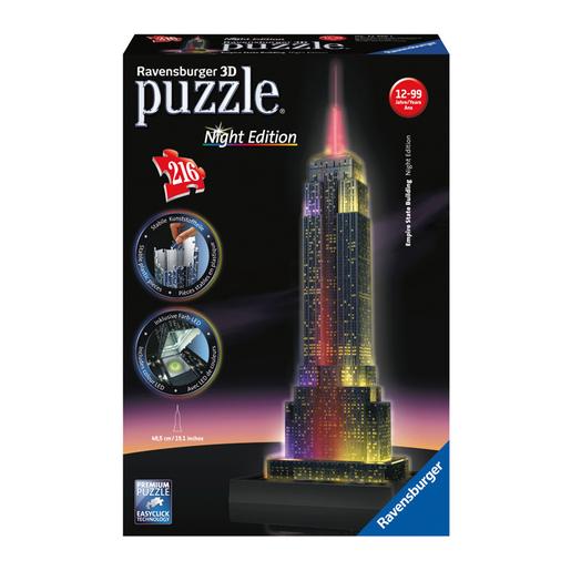 Ravensburger - Puzzle 3D - Empire State con Luz | 3d Puzzle | Toys"R"Us  España