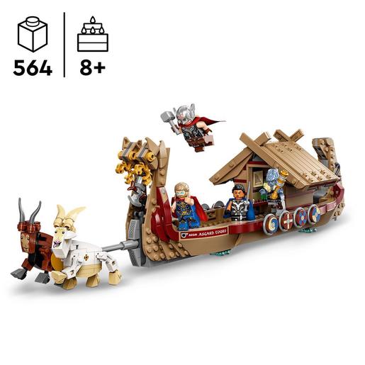 LEGO Super Héroes - Barco caprino - 76208