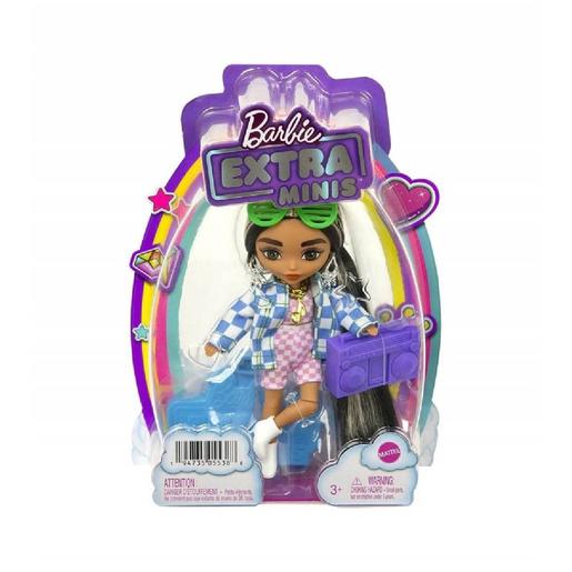 Barbie - Muñeca extra mini chaqueta de cuadros | Muñecas Tv | Toys"R"Us  España
