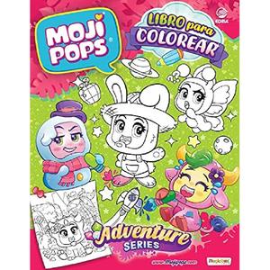 MojiPops - Libro para colorear Adventure Series