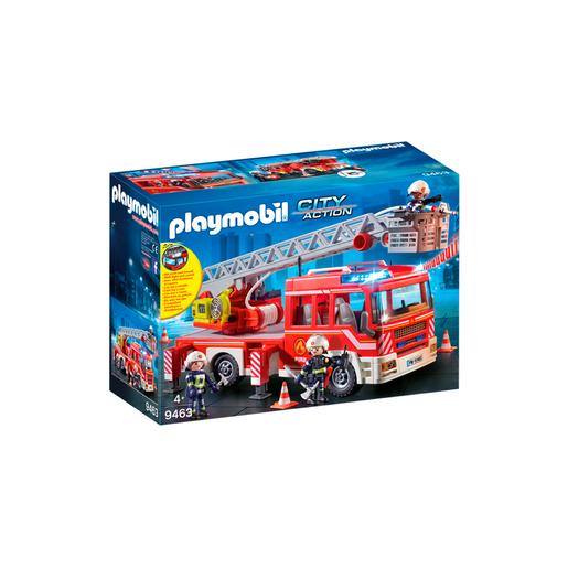Playmobil - Camión de Bomberos con Escalera - 9463 | City Action Bomberos |  Toys"R"Us España