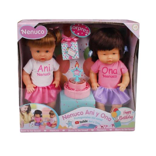 Nenuco - Ani y Ona Feliz cumpleaños | Nenuco | Tienda de juguetes y  videojuegos Juguetería Online Toysrus