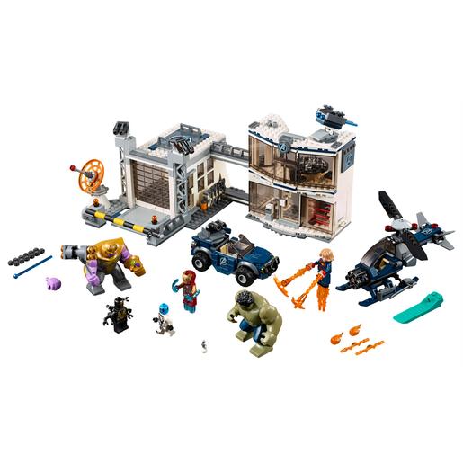 LEGO Marvel Los Vengadores - Batalla en el Complejo de los Vengadores -  76131 | Lego Marvel Super Heroes | Toys"R"Us España
