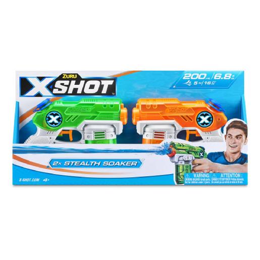 X-Shot - 2 Pistolas de agua Stealth Soaker