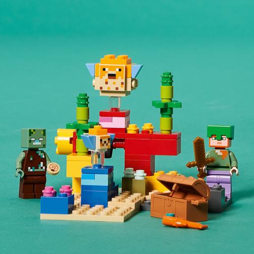 LEGO Minecraft - El arrecife de coral - 21164 | Lego Minecraft | Toys"R"Us  España