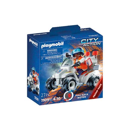Playmobil - Rescate Speed Quad - 71091 | City Action Policia | Toys"R"Us  España