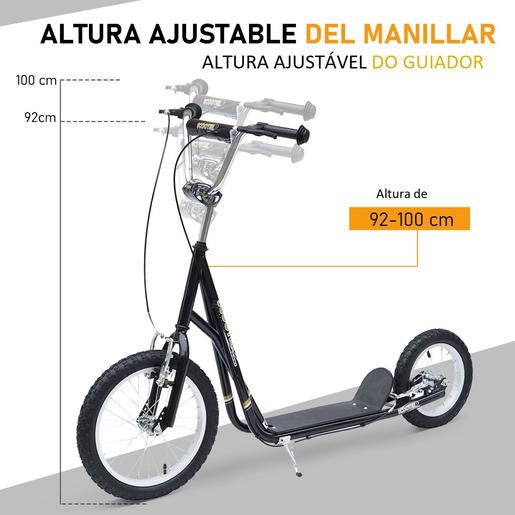 Homcom - Patinete con ruedas grandes | Scooters En Linea | Toys"R"Us España