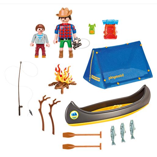Playmobil - Maletín Grande Camping - 9323 | Producto Promocional | Toys"R"Us  España