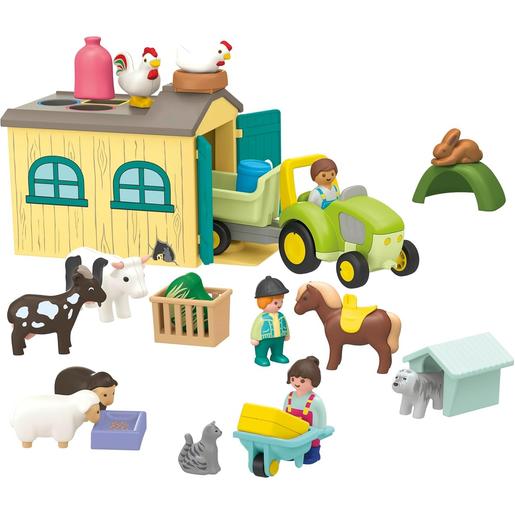 Playmobil - Aventura en la granja con tractor y animales