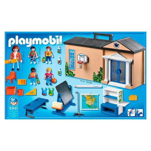 Playmobil - Escuela Maletín - 5941 | Producto Promocional | Toys"R"Us España