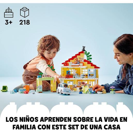 LEGO - Juego educativo de construcción Casa Familiar 3en1 con figuras y  animales 10994 | Duplo Piezas y Planchas | Toys"R"Us España