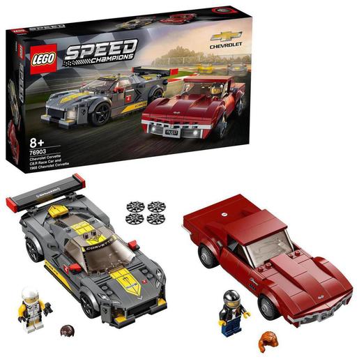 LEGO Speed Champions - Deportivo Chevrolet Corvette C8.R y Chevrolet  Corvette de 1968 - 76903 | Lego Racers | Toys"R"Us España