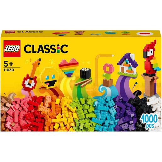 LEGO - Juego de construcción LEGO Classic Ladrillos a Montones, coche,  casa, loro, flores y más, 11030 | Lego Otras Lineas | Toys"R"Us España