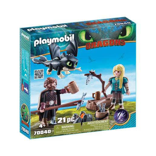 Playmobil - Hipo y Astrid - 70040 | Dragones | Toys"R"Us España
