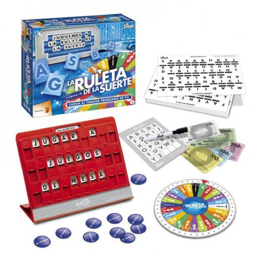 Diset - La ruleta de la suerte - Juego de mesa | Juegos Familiares |  Toys"R"Us España