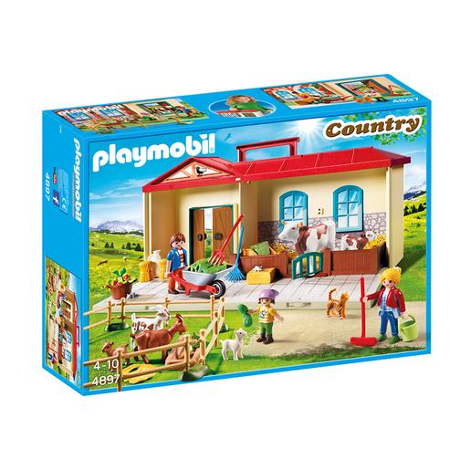 Playmobil - Granja Maletín - 4897 | Producto Promocional | Toys"R"Us España