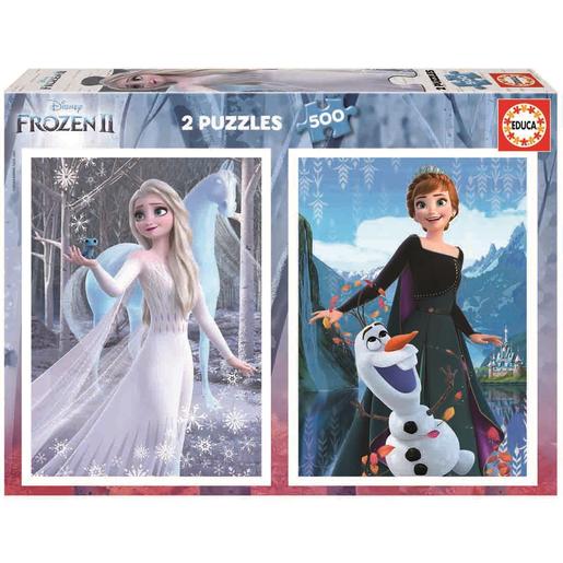 Educa Borrás - Frozen - Pack puzzles 2x500 piezas Frozen 2 | Puzzle 500+  Pzas | Toys"R"Us España
