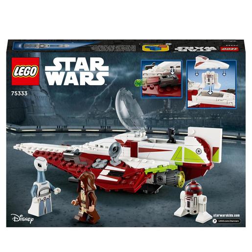 LEGO Star Wars - Caza estelar Jedi de Obi-Wan Kenobi - 75333 | Lego Star  Wars | Toys"R"Us España