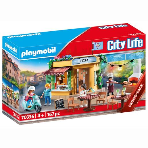 Playmobil - Pizzería 70336 | City Life Vida En La Ciudad | Toys"R"Us España