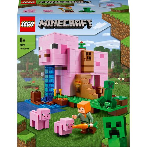 LEGO Minecraft - La casa-cerdo - 21170 | Lego Minecraft | Toys"R"Us España
