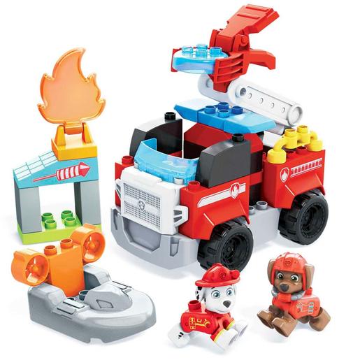 Mega Bloks - Patrulla Canina - Camión de bomberos de Marshall | Megablocks  Preescolar Licencias | Toys"R"Us España