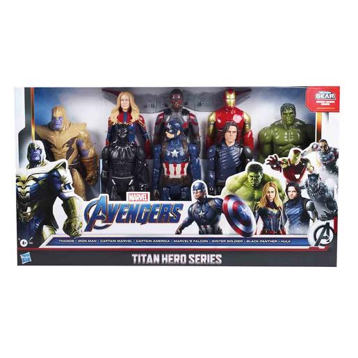 Los Vengadores - Multipack de Figuras Titan Hero Power Fx | Solo en Toys R  Us | Toys